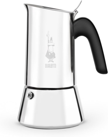 Electrocasnice de bucătărie - Cafetieră Espresso pentru Aragaz, Oțel Inoxidabil, 2 Căni, 85 ml – Bialetti Venus