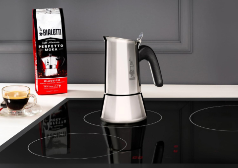 Cafetieră Espresso pentru Aragaz, Oțel Inoxidabil, 2 Căni, 85 ml – Bialetti Venus [2]