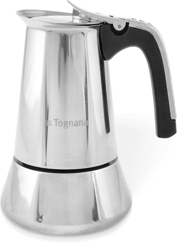 Bucătărie - Tognana Riflex Cafetieră Induction 4 Cești – Oțel Inoxidabil
