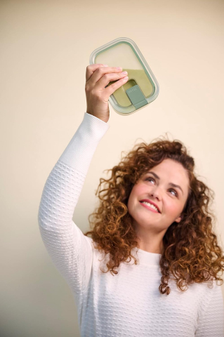 Caserolă Sticlă Mepal EasyClip 1000 ml – Etanșă, Anti-Scurgere, Nordic Sage [2]