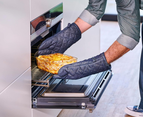 Caserolă Sticlă Mepal EasyClip 1000 ml – Etanșă, Anti-Scurgere, Nordic Sage [1]