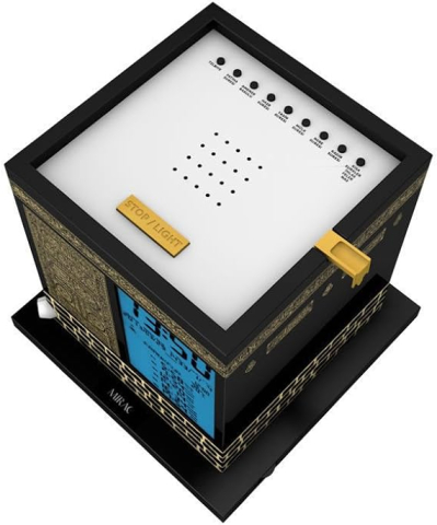 Ceas Azan automat – 12 ezan + timpi rugăciune pentru 2000 orașe – Kabe Ezan Saati [1]