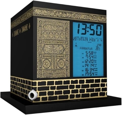 Produse - Ceas Azan automat – 12 ezan + timpi rugăciune pentru 2000 orașe – Kabe Ezan Saati