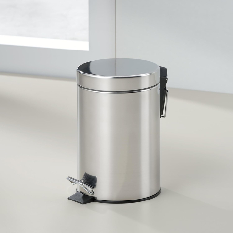 Coș Baie Inox 3L cu Închidere Silențioasă – Kela Stampa 21887 [1]
