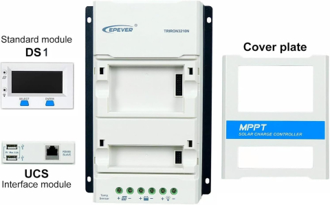 Controler Solar MPPT 10A, EPEVER® Triron 1206N – 12/24V, Detecție Automată, 60V Max, USB, RS485 [1]