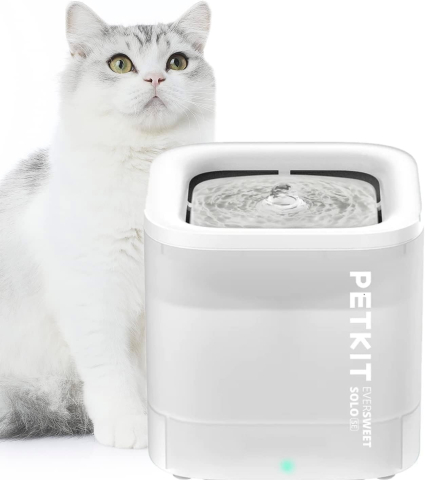 Ofertă Săptămânală - Fântână Apă Pisici/Câini 1.85 L cu LED & Pompă Silențioasă – PETKIT Cybertail