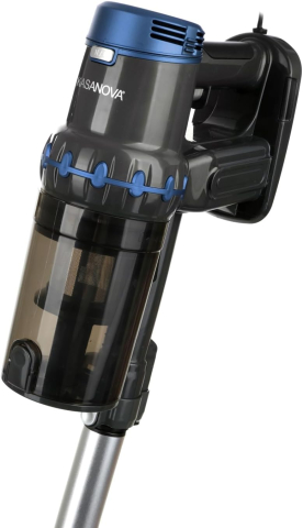 Aspirator Vertical Fără Sac, Tehnologie Ciclon, Kasanova 1 Cyclone Broom W400 –  Gri/Albastru [1]