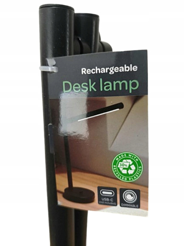 Lampă de birou LED pliabilă, reîncărcabilă USB – Design minimalist și portabil [2]