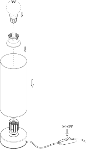 Lampă de Masă Clasică Ø10×21.5 cm – EGLO Damasco 1 [1]