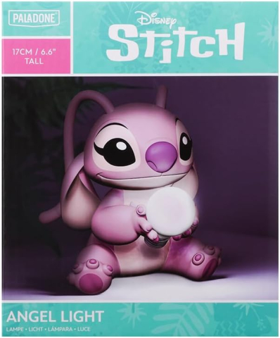 Lampă Angel Disney Lilo & Stitch, 16 cm – Paladone, Iluminare Caldă [5]