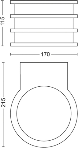 Lampă Exterior Smart LED, Lumină Caldă, IP44 | Philips Hue [3]
