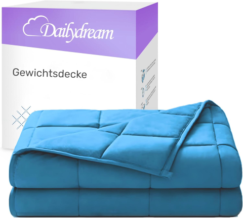 Casă - Pătură Ponderată Dailydream – Bumbac 100%, Sleep Therapy, Oeko-Tex