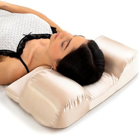 Casă - Pernă Anti-Rid cu Husa Satinată – InnovaGoods Youthlow, Memory Foam, Ergonomică