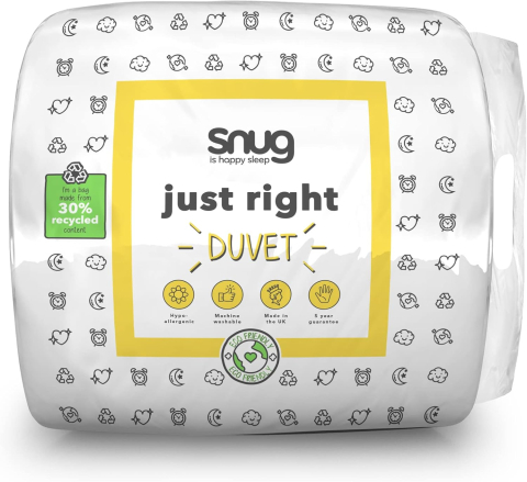 Pilotă Snug Just Right 10.5 Tog – All Seasons, Fibre Reciclate, Double [2]