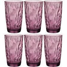 Bucătărie - Set Pahare Long Drink 470 ml Diamond Ocean Blue – Bormioli Rocco, 6 buc.
