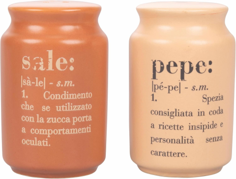 Set suport condimente ulei–otet–sare–piper, ceramică & inox – Villa d’Este Home Tivoli Victionary [1]