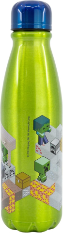 Sticlă apă copii Minecraft aluminiu 600 ml reutilizabilă [1]