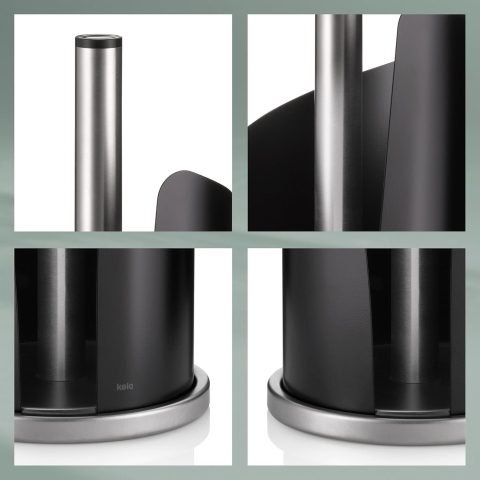 Kela Stella – Suport Prosop Bucătărie, Metal/Inox, 33 cm, Ø15 cm [3]