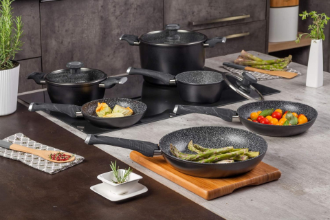 Tognana Sphera – Tigaie aluminiu antiaderentă cu bază dublă pentru inducție [2]