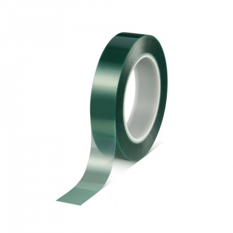 Mascare - Bandă de mascare PET 200 °C cu adeziv siliconic, 66m x 25 mm - Tesa 50620