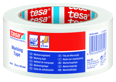 Mentenanță și Reparații - Bandă de mascare tesa Professional, alb, 33m x 50mm - Tesa 60760
