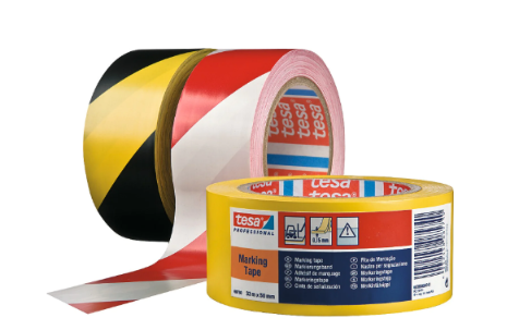 Bandă de mascare tesa Professional, galben-negru, 33m x 50mm - Tesa 60760 [5]