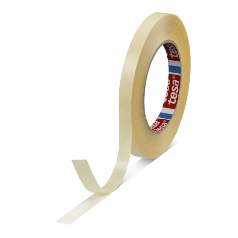 Dublu adezive - Bandă dublu adezivă, transparent, 50m x 6mm - Tesa 64621