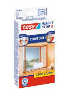Produse - Plasă anti insecte, alb, 1.3m x 1.3m - Tesa 55396