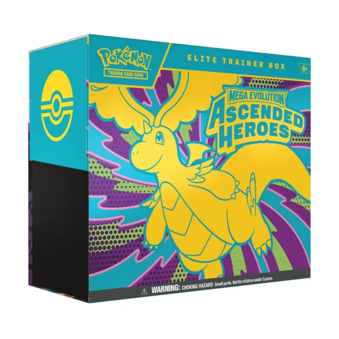 Pokemon TCG: Ascended Heroes - Pokemon TCG Mega Evolution Ascended Heroes Elite Trainer Box