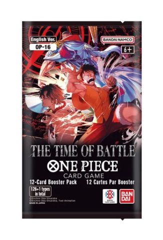 One Piece - One Piece TCG: OP-16 The Time of Battle Booster Pack