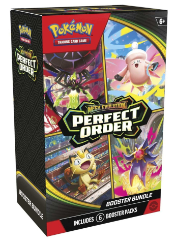 Pokémon - Pokémon TCG: Mega Evolution - Perfect Order Booster Bundle