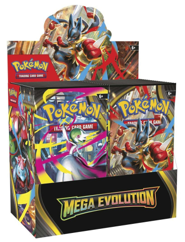 Pokémon - Pokémon TCG: Mega Evolution Booster Display
