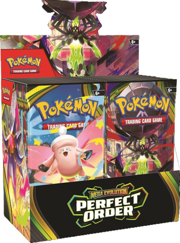 Pokémon - Pokémon TCG: Mega Evolution - Perfect Order Booster Display