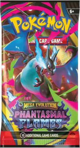 Pokémon - Pokémon TCG: Mega Evolution - Phantasmal Flames Booster Pack