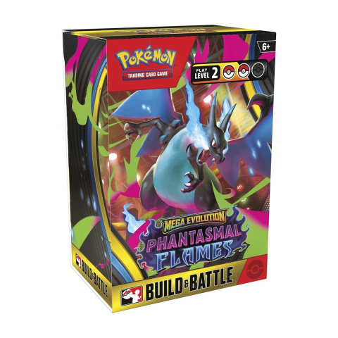 Pokémon - Pokémon TCG: Mega Evolution - Phantasmal Flames Build & Battle Box