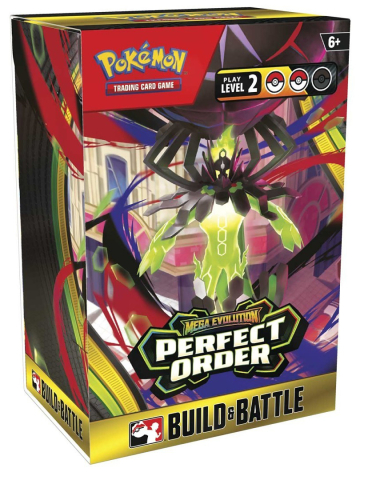 Pokémon - Pokémon TCG: Mega Evolution - Perfect Order Build & Battle Box