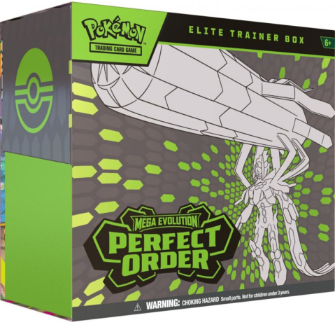 Pokémon - Pokémon TCG: Mega Evolution - Perfect Order Elite Trainer Box