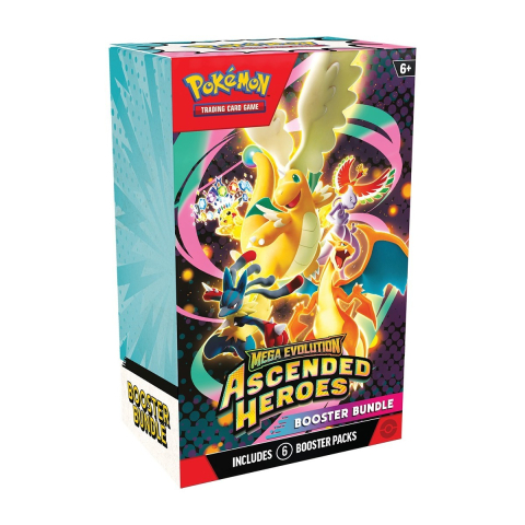 Pokémon - Pokémon TCG: Mega Evolution - Ascended Heroes Booster Bundle