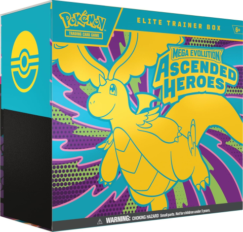 Pokémon - Pokémon TCG: Mega Evolution - Ascended Heroes Elite Trainer Box
