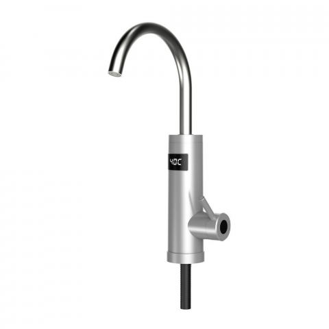 Robinet Electric Instant Apa Calda si Rece TK32A - Afisaj LED, Incalzire Rapida 3200W, Otel Inoxidabil, Cablu 2m si Stecher Detasabil [1]
