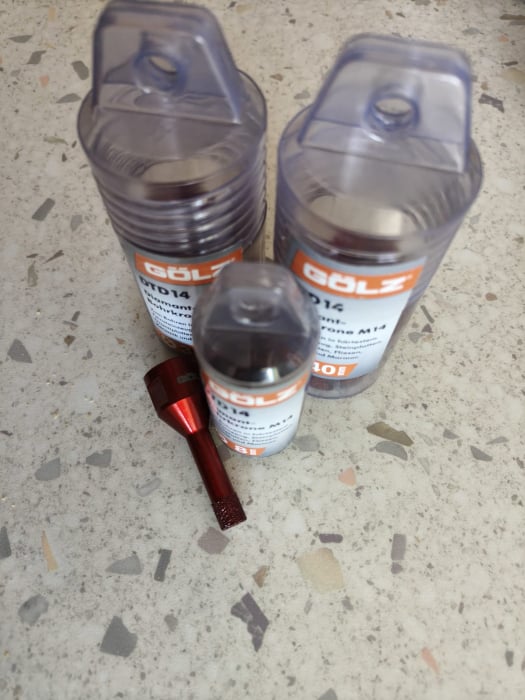 Carote premium pentru gresie, faianta, granit, marmura, portelan [2]