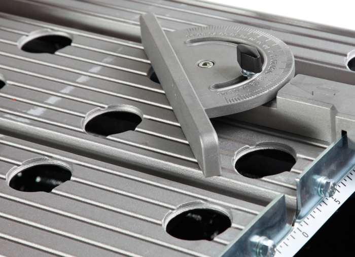 MS400AL Masina profesionala din aluminiu pentru taiat materiale constructii cu cap rabatabil la 45° [3]