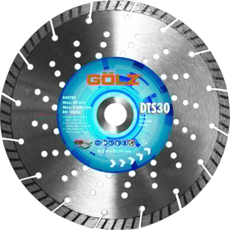 Discuri diamantate - DTS30 Disc diamantat turbo