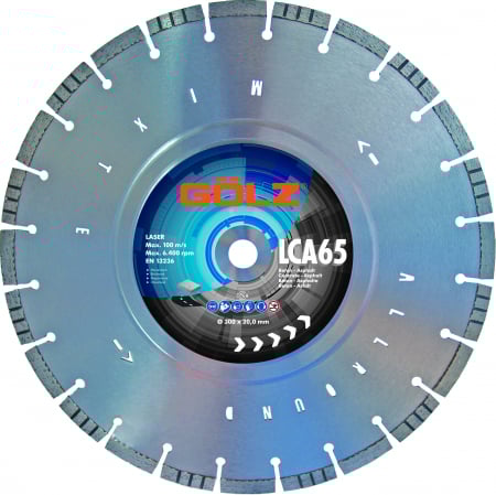 Discuri diamantate - LCA65 Disc diamantat taiere beton/asfalt