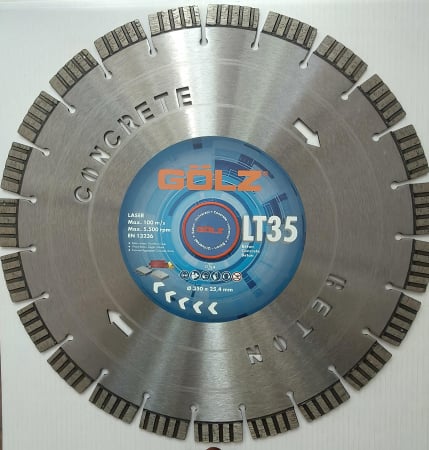 Discuri diamantate - LT35 Disc diamantat taiere beton- sudura laser