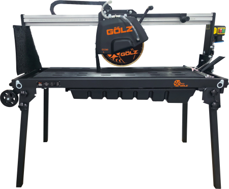 Promo 80 Ani Golz - Masina electrica profesionala pentru taiere marmura, granit, terazzo GS350 Golz Black Edition- 80 ani
