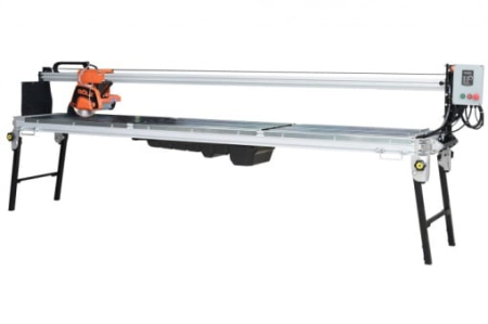 Masini electrice pentru taiat marmura, gresie, granit - Masina profesionala din aluminiu super lunga pentru taiat placi ceramice TS250A-330