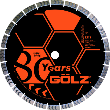 MS400 Masina pentru taiat materiale constructii - Golz Black Edition 80 Ani [1]