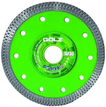 Pentru polizor unghiular - SLF30 Disc diamantat premium plus pentru tăiere ceramică, granit, marmură