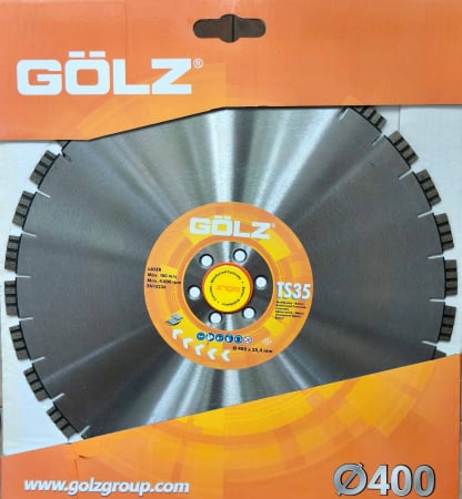 Discuri diamantate - TS35/400/6G  Disc diamantat premium pentru taiere beton - prindere 6 gauri